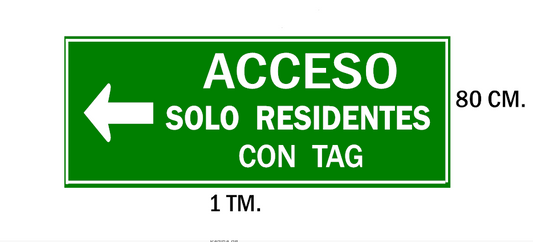 Señal informativa