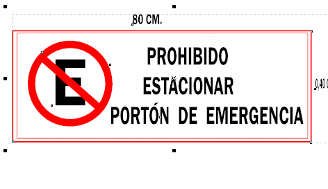 Señaletica prohibido